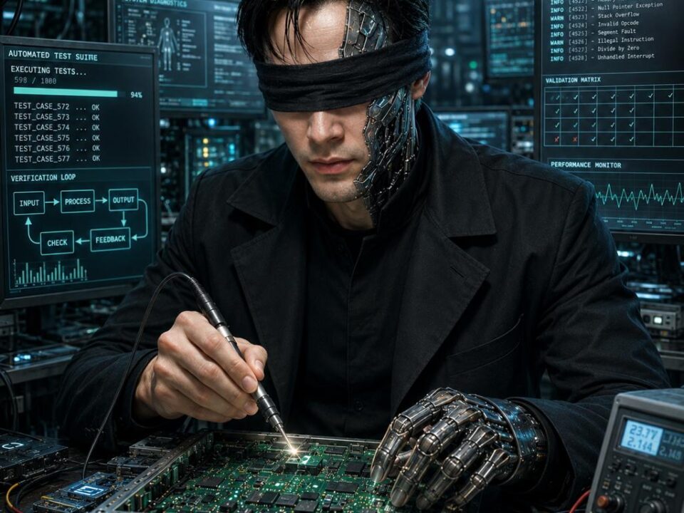 intelligenza artificiale cieca come una talpa