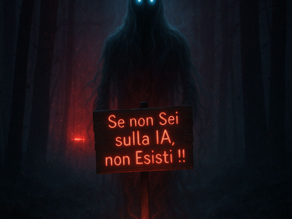 se non sei ia non esisti